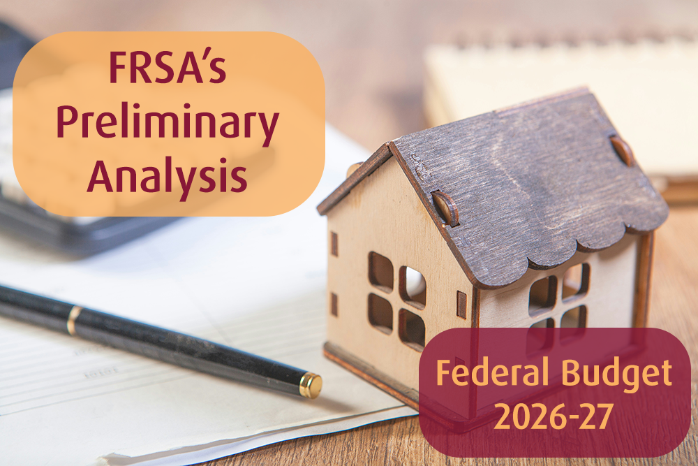 FRSA Preliminary Analysis – Federal Budget 2026-27